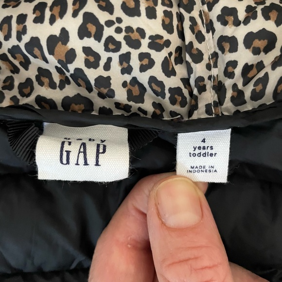 Gap Kids Leopard Puffer coat - Picture 4 of 4